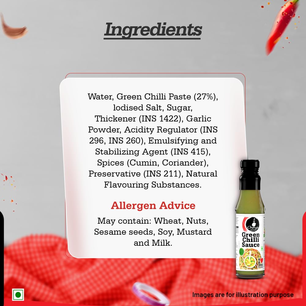 Ching's Secret Green Chilli Sauce, 190g