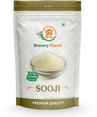 rocery Planet Organic Healthy Gluten Free Suji/Sooji (1 kg)