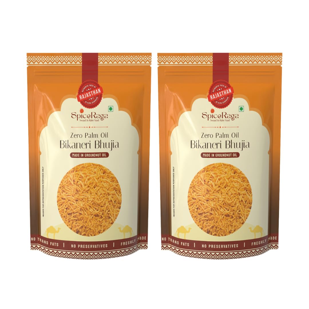 SpiceRaga | Bikaneri Bhujia 400 g (Pack of 2)