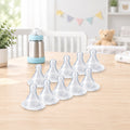 Silicone Newborn Bottle Teats | Soft & Flexible | Leak-Resistant | Suitable for All Feeding Bottles | Pack of 10