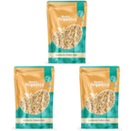 NutriOrganics Rolled Oats 1 Kg - Diet Food | 100% Wholegrain Jumbo Oats | Oats For Weight Management | High Fibre Breakfast | Rich In Protein (Pack of 3)