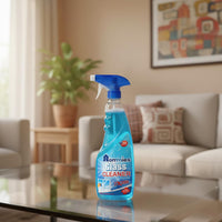 Hommies Glass & Surface Cleaner Spray 500ml x2 Pack | Streak-Free Shine, For Windows, Mirrors, Kitchen, Car, All-Purpose Multi Surface, No Residue