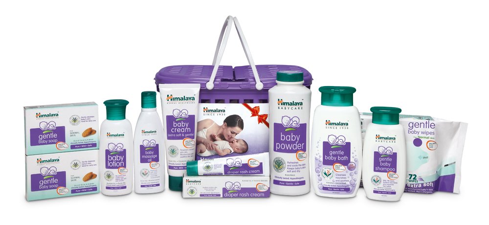 Himalaya Gift Pack&Babycare Gift Basket