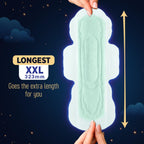 Sofy Women Anti Bacteria XXXL+ Sanitary Pads |Night Protection|Wider Hip Guard| Deep Absorption | Herbal Sheild | Hygiene & Herbs | XXXL+, Pack Of 15