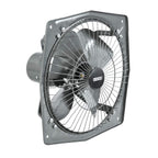Usha Aeroclean 230 mm (9‑Inch) Exhaust Fan | Goodbye Oil & Dust Lacquer Coating | 100% Copper Motor | Scratch‑&‑Stain‑Resistant | Aerodynamically Balanced Blades | 2‑Year Warranty| Metallic Grey