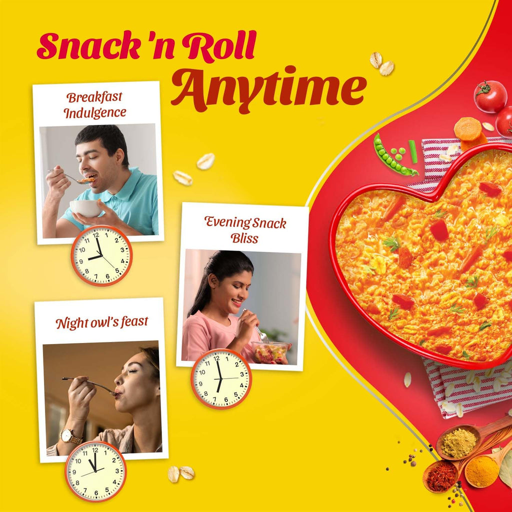 Saffola Masala Oats Peppy Tomato | 550g