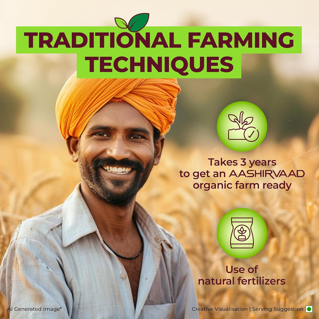 Aashirvaad Organic Chana Dal, 500 g