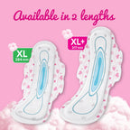 Whisper Ultra Skin Love Soft Sanitary Pads for Women, XL 50 Pads