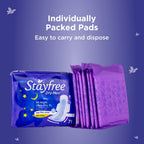 Stayfree Dry Max All Night Sanitary napkins (Pack of 28 Count) XXL
