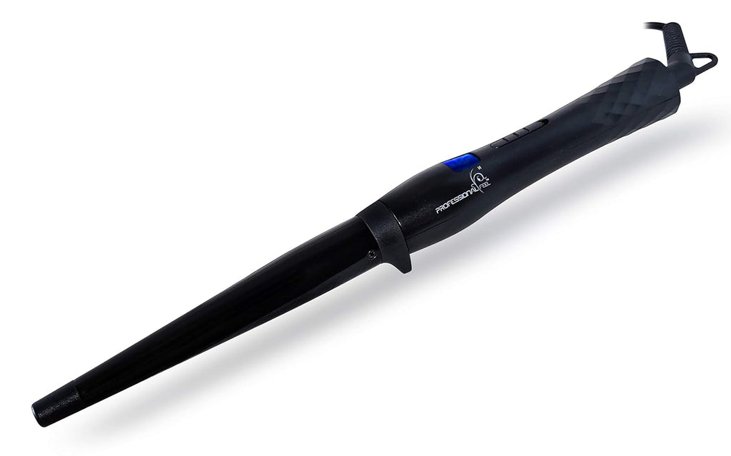 PROFESSIONAL FEEL Chopstick Curler; Ceramic Barrel; Fast Heat Up For Long-Lasting Maggie Curls For Short & Long Hair, Professional Curling Iron (Barrel Diameter: 25 Mm), Black