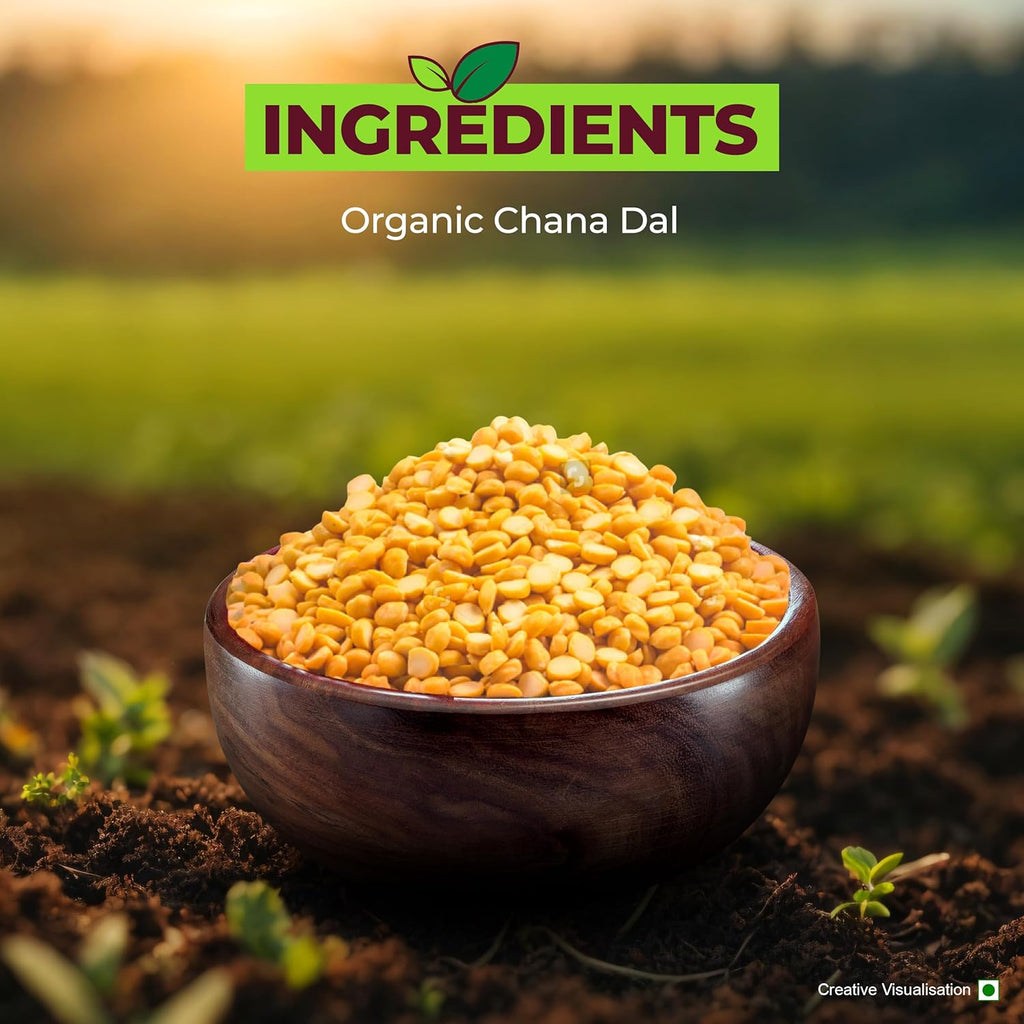 Aashirvaad Organic Chana Dal, 500 g