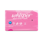 Whisper Ultra Skin Love Soft Sanitary Pads for Women, XL 50 Pads