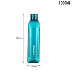 Cello Venice Plastic Water Bottle | Unbreakable and Hygienic | Perfect for staying hydrated at the school,college, work, gym and outdoor adventures Water Bottle | 1 Litre | Set of 3, Green