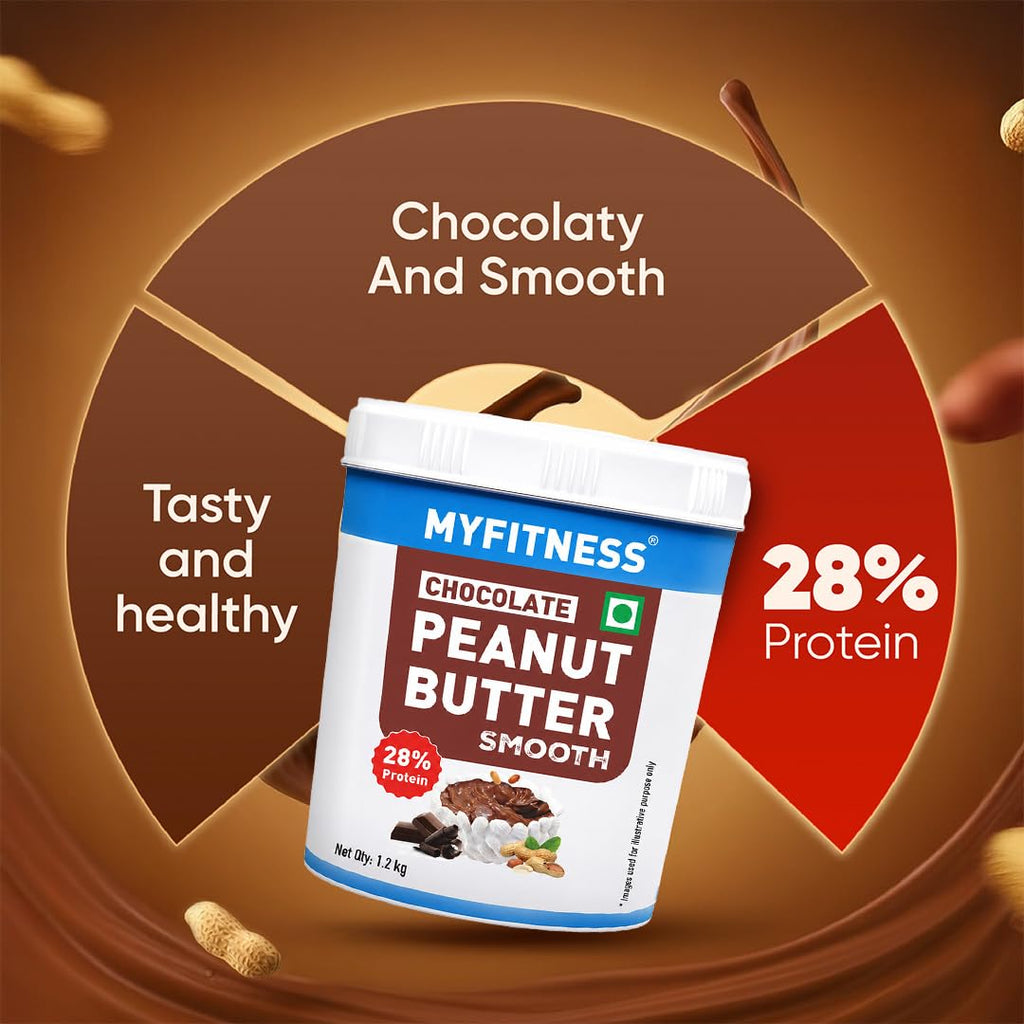 MYFITNESS Peanut Butter Chocolate Flavour, Smooth 1.2kg