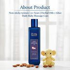 Blue Nectar Ayurvedic Baby Oil with Organic Ghee, 200 ml