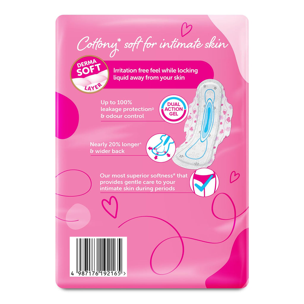 Whisper Ultra Skin Love Soft Sanitary Pads for Women, XL 50 Pads