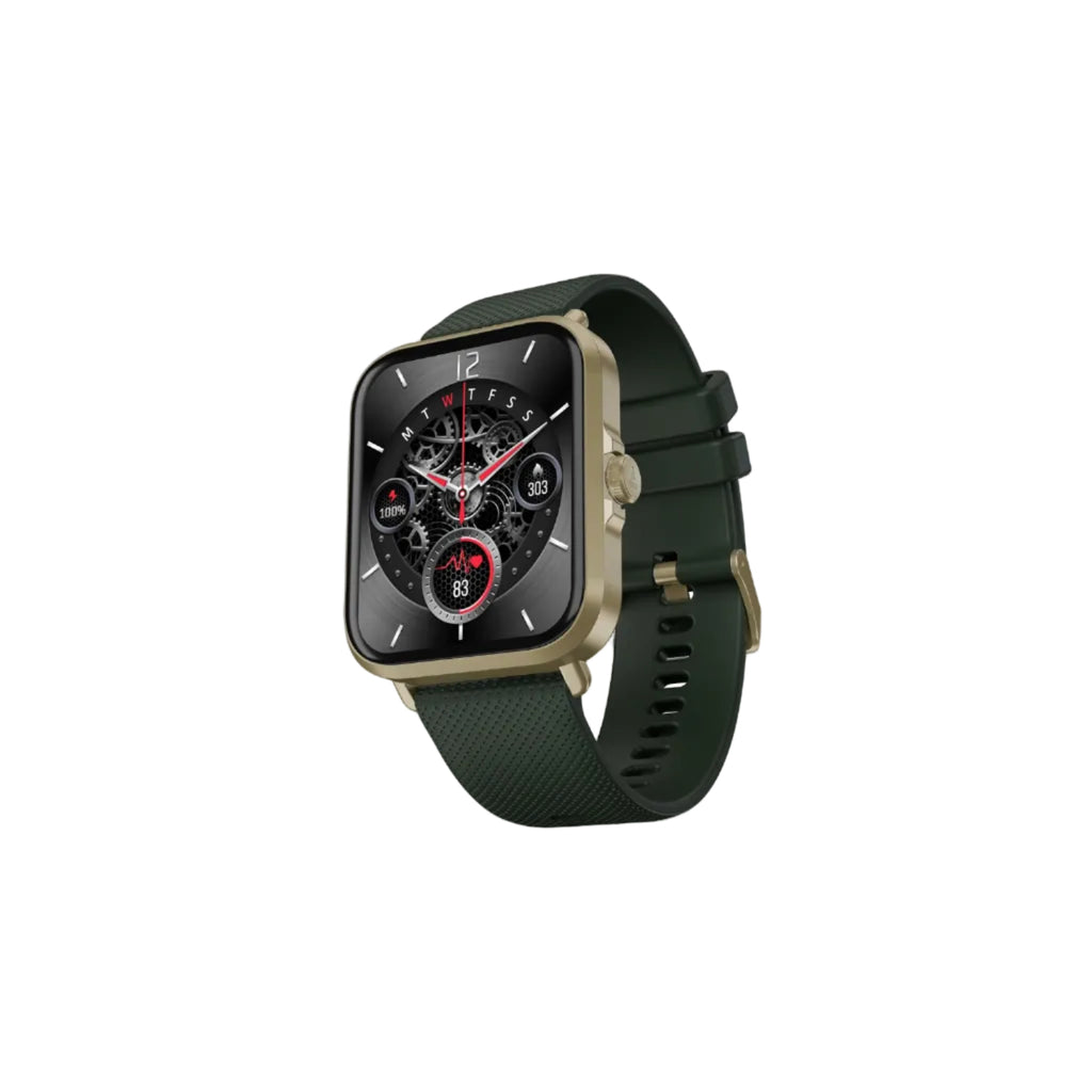 boAt Storm Infinity w/21 Days Extensive Battery Life, BT Calling, Huge 550mAh Battery, Fast Charge, 1.83” (4.65cm) Display, HR, SpO2 & Sleep Tracking, Smart Watch for Men & Women (Jade Gold)