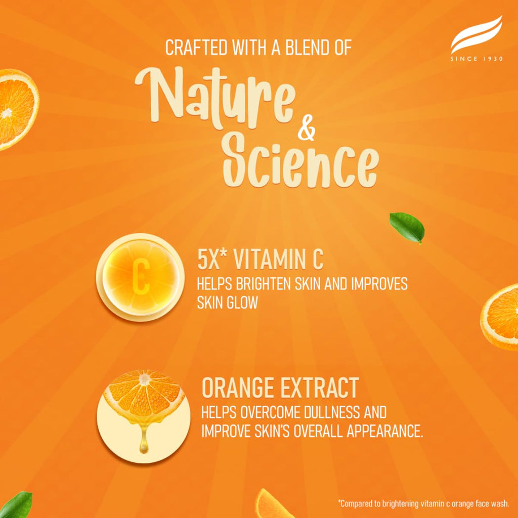 Himalaya Brightening Vitamin C Orange Face Serum, 15 mL