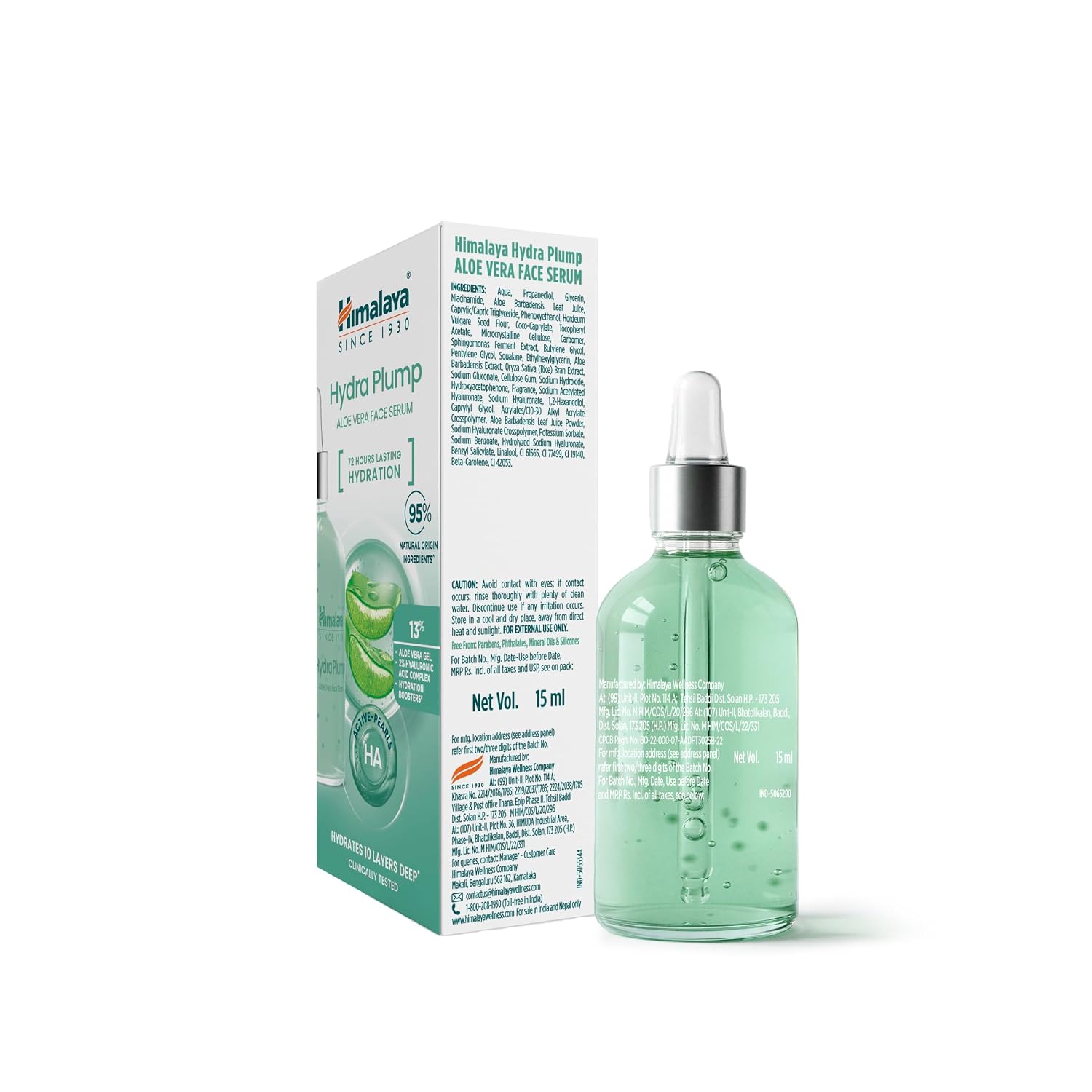 Himalaya Hydra Plump Aloe Vera Face Serum 15 ml