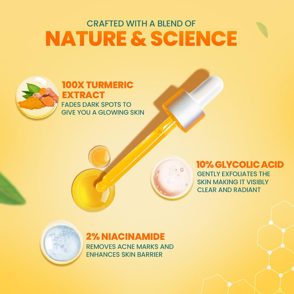 Himalaya Dark Spot Clearing Turmeric Face Serum, 30 mL