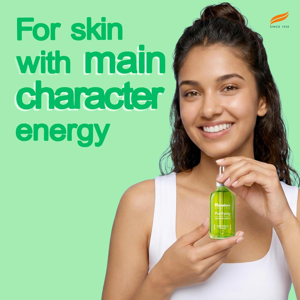 Purifying Neem Face Serum | 2% Natural Salicylic Acid &amp; Cica &amp; Neem |15 ml