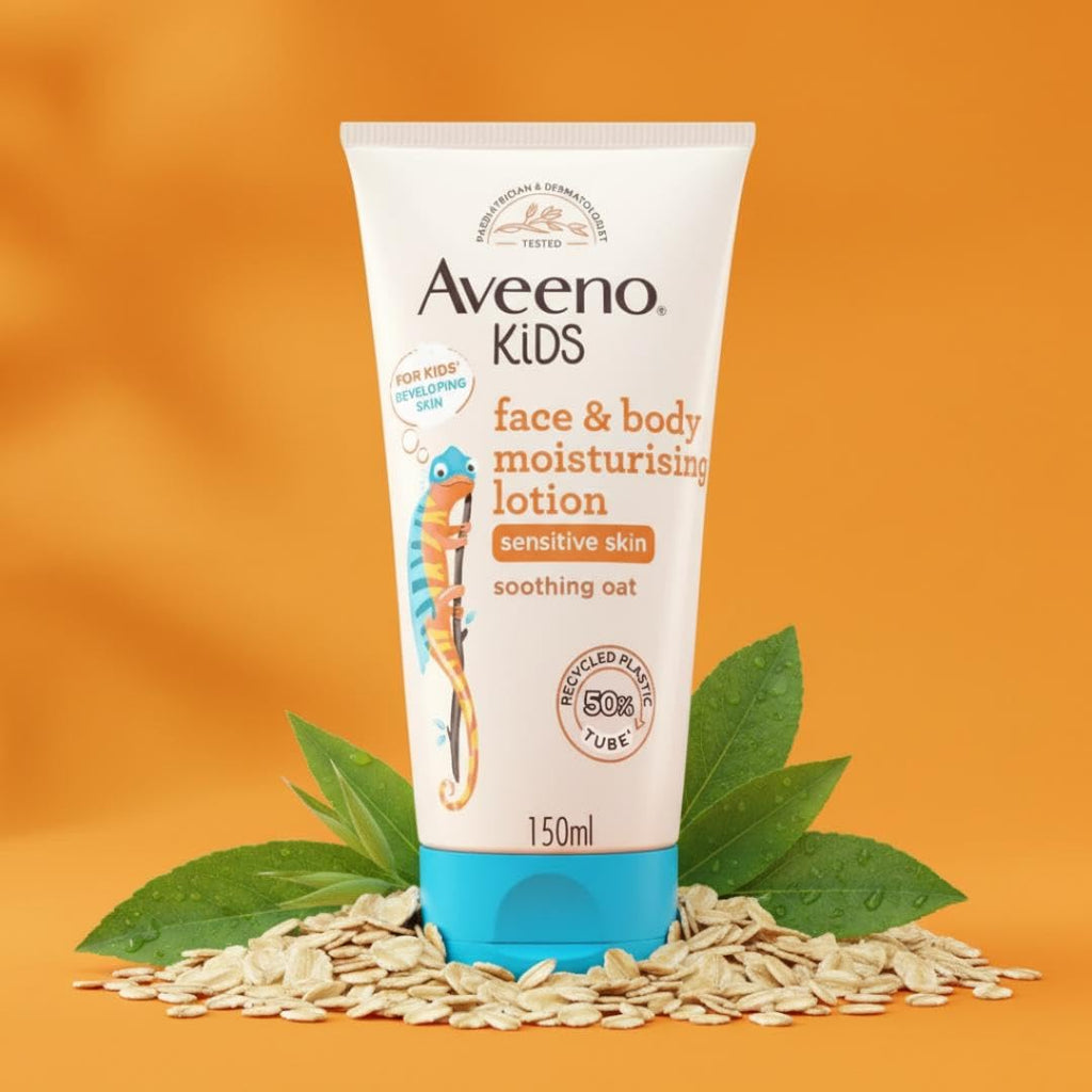 Aveeno Baby Kids Face & Body Moisturising Lotion