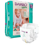 Bambo Nature Premium Baby Tape Diapers for Kids XL Size (12-18 Kgs), Super Absorbent, Breathable, Extra Soft, Dermatologically Tested Nappies, Bamboo Diaper With Wetness Indicator, 66 Count