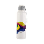 CELLO Puro Steel-X Benz Pro 600 | Leak Proof | Wide Mouth & Easy to Open | Insulated Inner Steel Outer Plastic Water Bottle | 520ml| White