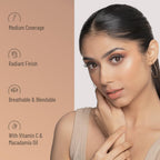 Swiss Beauty Flawless Finish Foundation | Medium Coverage, 50gm