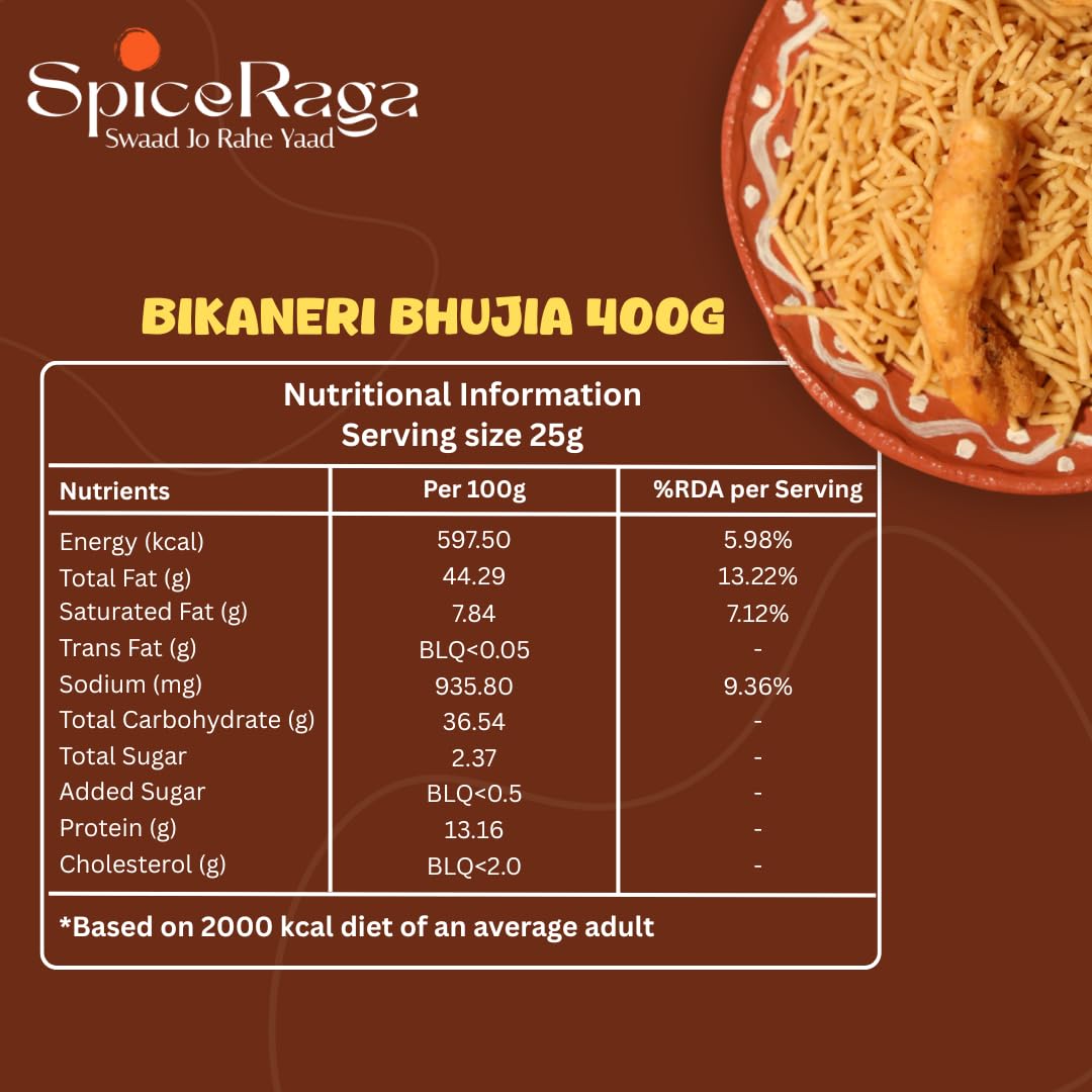 SpiceRaga Bikaneri Bhujia 820g