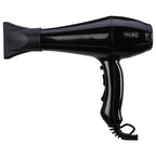 Wahl 5439-024 Super Dry Professional Styling Hair Dryer, Black & Wahl 9243-4724 Home Cut Complete Hair Cutting Clipper, 2000 Watts