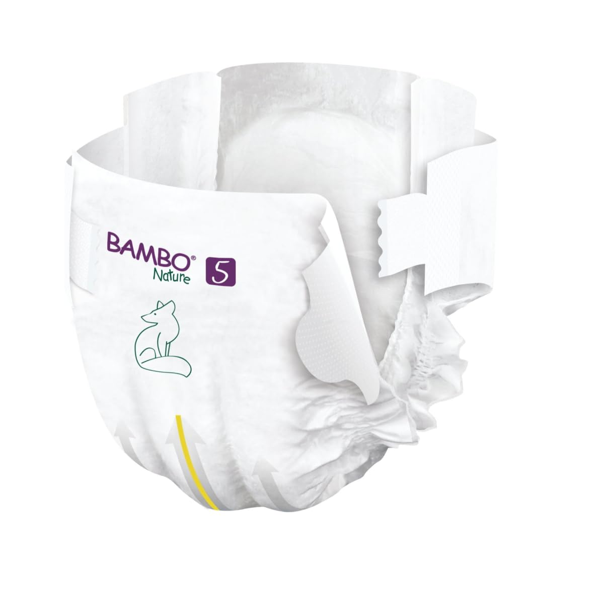 Bambo Nature Premium Baby Tape Diapers for Kids XL Size (12-18 Kgs), Super Absorbent, Breathable, Extra Soft, Dermatologically Tested Nappies, Bamboo Diaper With Wetness Indicator, 66 Count