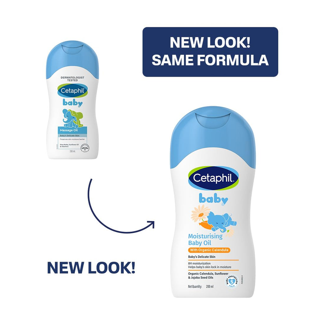 Cetaphil Baby Massage Oil, 200 ml