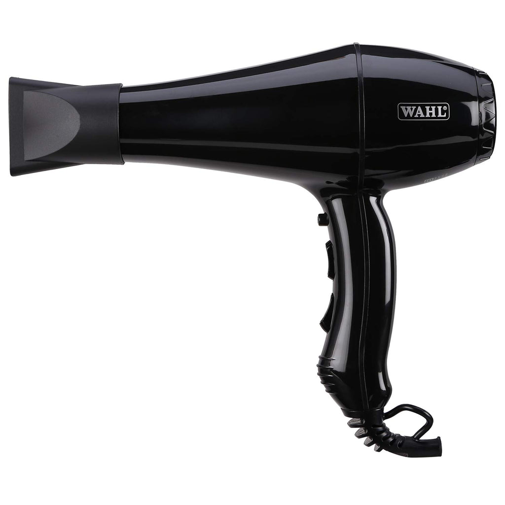 Wahl 5439-024 Super Dry Professional Styling Hair Dryer, Black & Wahl 9243-4724 Home Cut Complete Hair Cutting Clipper, 2000 Watts