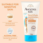 Aveeno Baby Kids Face & Body Moisturising Lotion