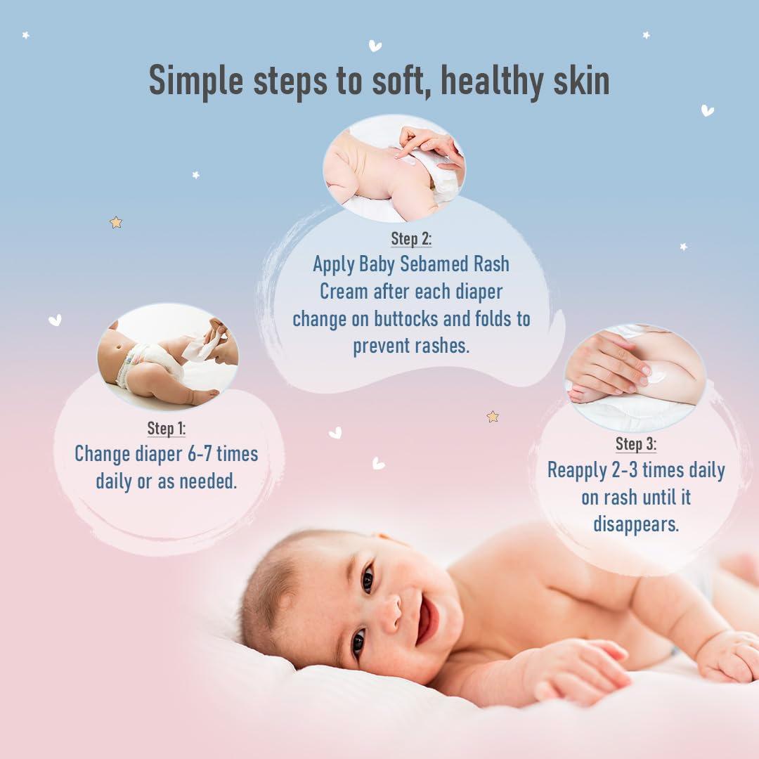 ebamed Baby Cream Extra Soft|pH 5.5|Ideal for Dry Skin|50 ml