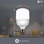 Orient Electric Eternal Shine LED Bulb | 60 Watts | 12 Months Warranty | Cool White, Pack of 1 | 25000 Hours + 180 degree coverage
