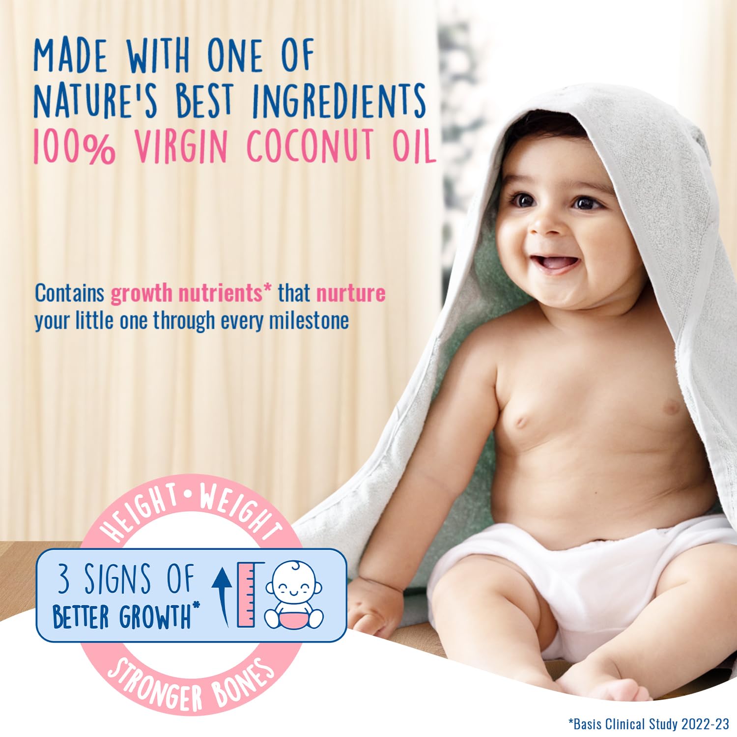 Parachute Advansed Baby Massage Oil for New Born