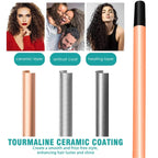 Curlish Professional Hair Curler Chopstick For Women [Inbuilt Clamp Hair Curling Chopstick] Electric Hair Curler (Barrel Diameter: 9 mm) Curler Iron Rod Styler for Women with Machine