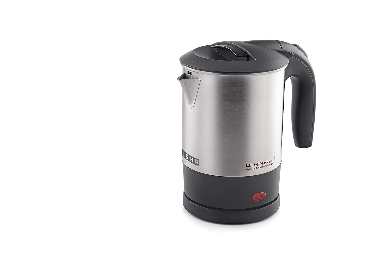 USHA Ek 3710 Electric Kettle 1 L, 1350 Watt (Ss 201 Food Safe Material), Black, 1 Liter, 1350 Watt
