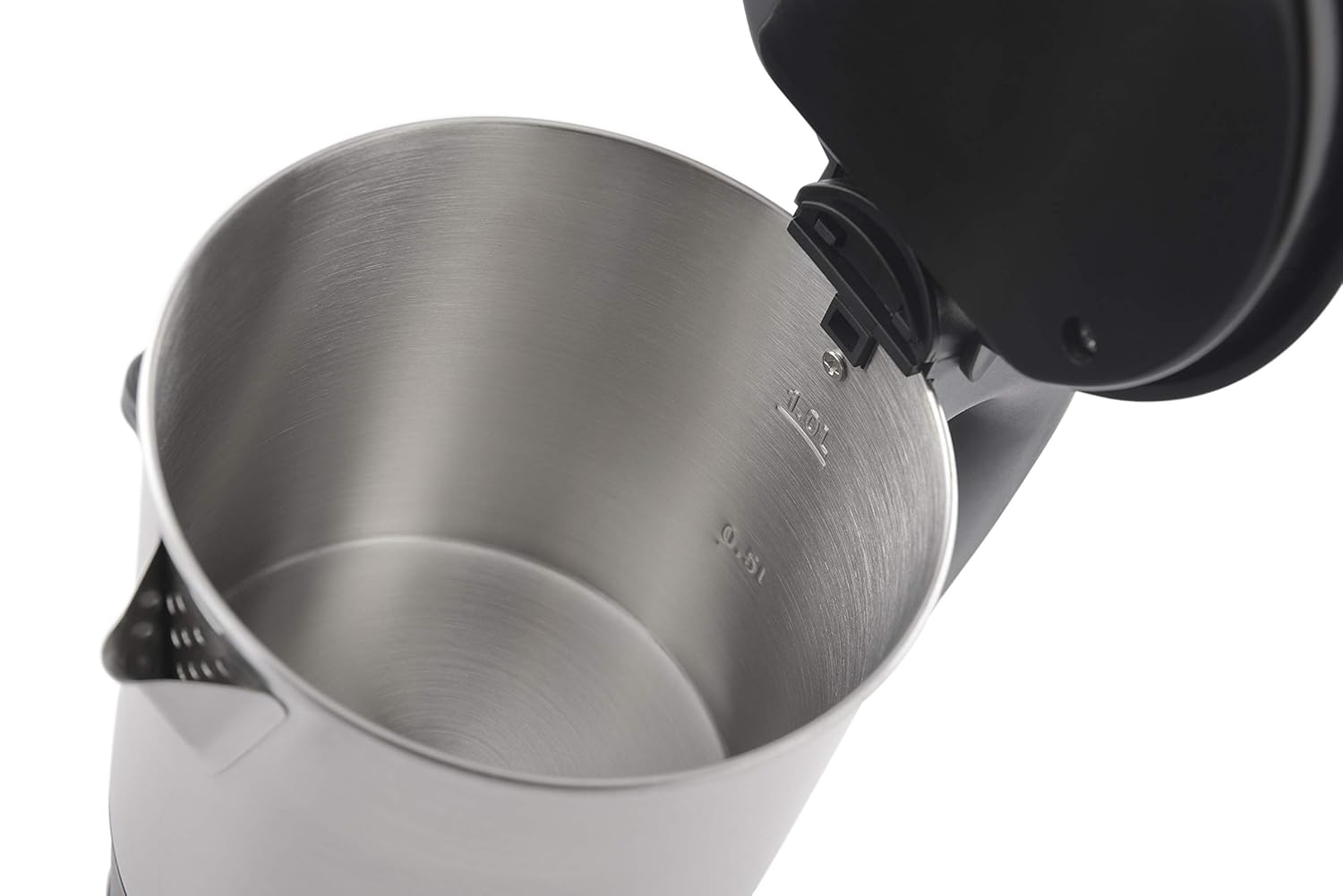 USHA Ek 3710 Electric Kettle 1 L, 1350 Watt (Ss 201 Food Safe Material), Black, 1 Liter, 1350 Watt