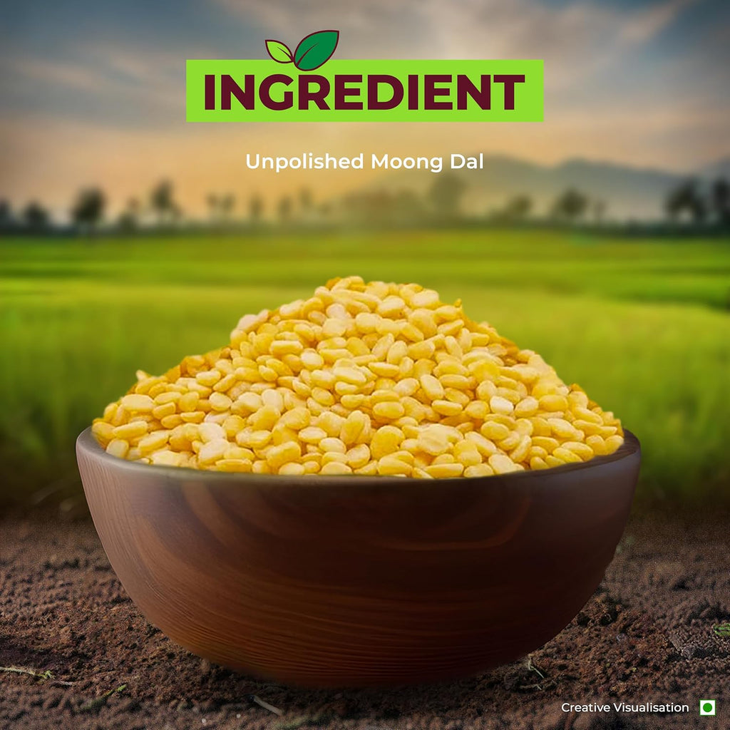Aashirvaad Organic Moong Dal, 500 g,