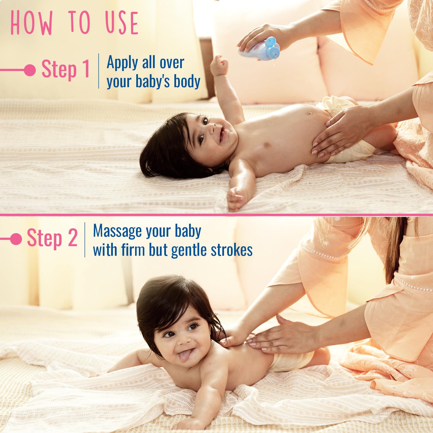 Parachute Advansed Baby Massage Oil for New Born
