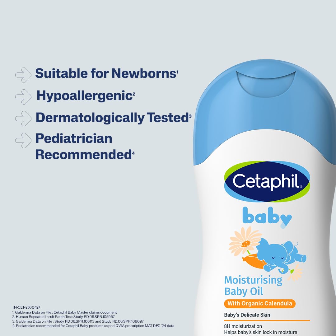 Cetaphil Baby Massage Oil, 200 ml