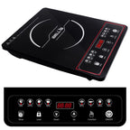 iBELL 20YO Induction Cooktop 2000W (Pack of 2) | 3-YEAR WARRANTY | Electric Double Induction Stove with Full Touch Control, Auto Shut-Off & Overheat Protection, Crystal Glass Surface.