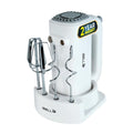 iBELL WHISK350 Electric Hand Mixer - 350W with 5 Speed Control, Stainless Steel Beaters & Dough Hooks for Baking, Whipping & Mixing (White)