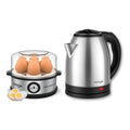 Milton Combo Rapid Electric Kettle 1.8L 1500W with Electric Egg Boiler 360W