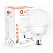 Orient Electric Eternal Shine LED Bulb | 60 Watts | 12 Months Warranty | Cool White, Pack of 1 | 25000 Hours + 180 degree coverage