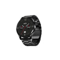 boAt Chrome Horizon, Premium Metal Body, Video Watch Faces, 1.51”(3.83cm) AMOLED Round Display, HRV & VO2 Max, Auto-Activity Detection, ASAP Charge, HRV Smartwatch for Men & Women (Steel Black)