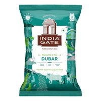 India Gate Dubar Basmati Rice | Long Slender Grains | Fluffy & Non-Sticky | 1 kg